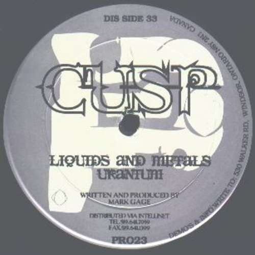 Cover Cusp - Liquids And Metals (12) Schallplatten Ankauf
