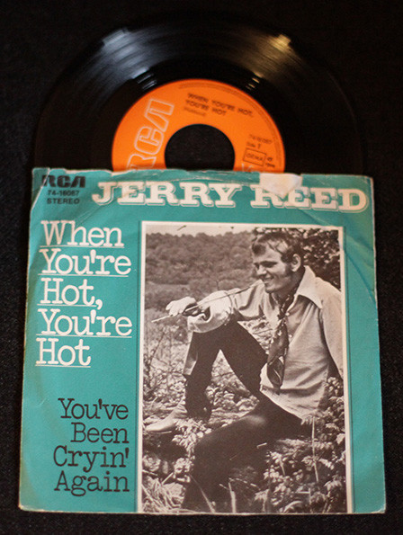 Cover Jerry Reed - When You're Hot, You're Hot (7, Single) Schallplatten Ankauf