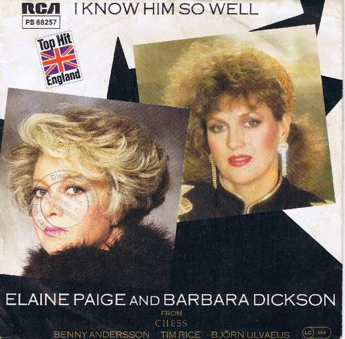 Cover Elaine Paige And Barbara Dickson - I Know Him So Well (7, Single) Schallplatten Ankauf