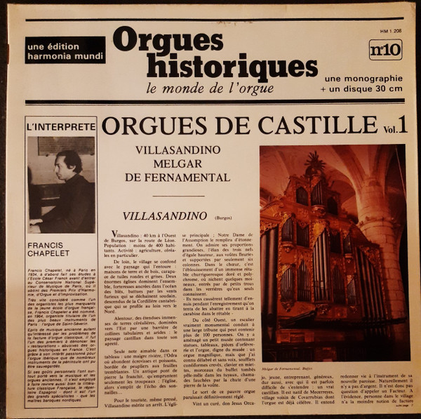 Bild Francis Chapelet - Orgues De Castille Vol. 1 (LP) Schallplatten Ankauf