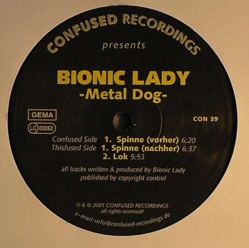 Bild Bionic Lady - Metal Dog (12) Schallplatten Ankauf