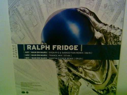 Cover Ralph Fridge - Man On Mars (12, Promo) Schallplatten Ankauf
