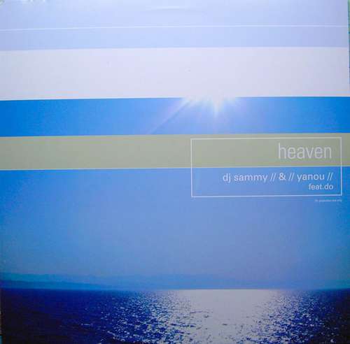 Cover DJ Sammy & Yanou Feat. Do - Heaven (12, Promo) Schallplatten Ankauf