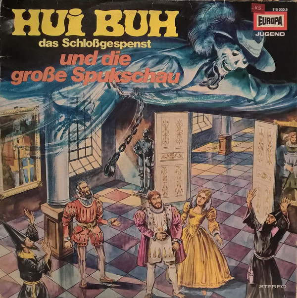 Cover Eberhard Alexander-Burgh / Hans Clarin - Hui Buh, Das Schloßgespenst  5 - Und Die Große Spukschau (LP, RE) Schallplatten Ankauf