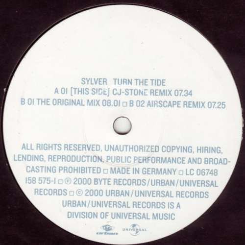 Cover Sylver - Turn The Tide (12) Schallplatten Ankauf