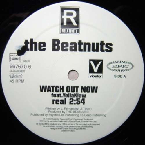 Cover The Beatnuts - Watch Out Now (12) Schallplatten Ankauf
