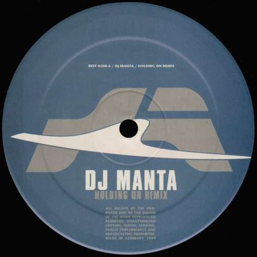 Cover DJ Manta - Holding On (Remix) (12) Schallplatten Ankauf