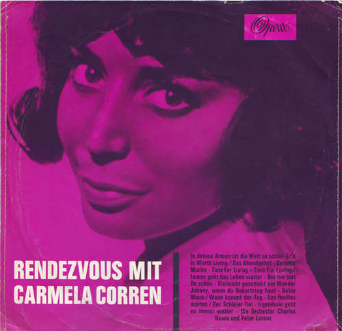 Cover Carmela Corren - Rendezvous Mit Carmela Corren (10, Comp) Schallplatten Ankauf