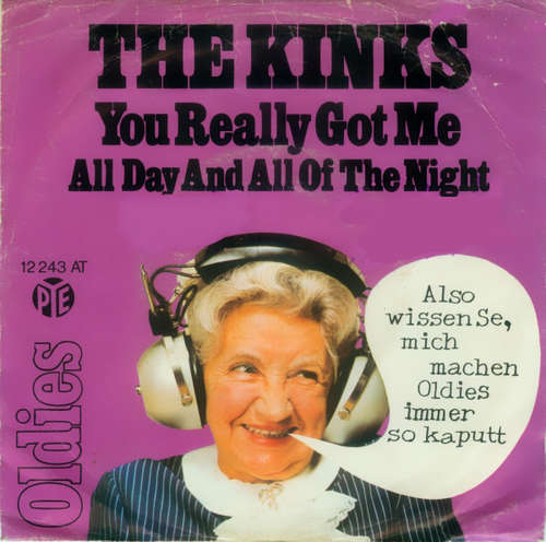 Cover The Kinks - You Really Got Me (7, Single) Schallplatten Ankauf