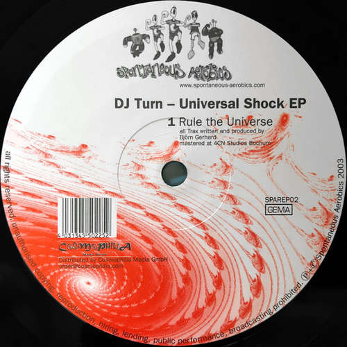 Cover DJ Turn - Universal Shock EP (12) Schallplatten Ankauf