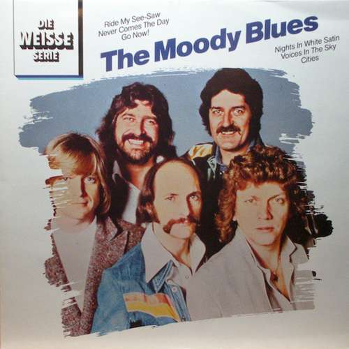 Cover The Moody Blues - Die Weisse Serie (LP, Comp) Schallplatten Ankauf