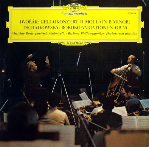 Cover Cellokonzert H-Moll (In B Minor) / Rokoko-Variationen Op. 33 Schallplatten Ankauf