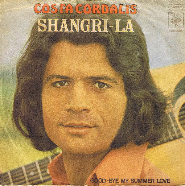 Cover Costa Cordalis - Shangri-La (7, Single) Schallplatten Ankauf