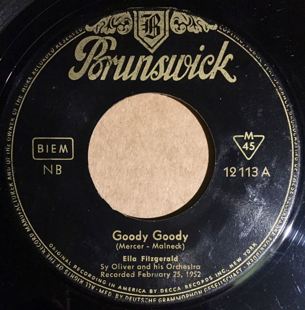Bild Ella Fitzgerald - Goody Goody (7) Schallplatten Ankauf