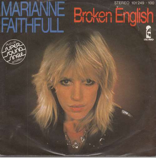 Cover Marianne Faithfull - Broken English (7, Single) Schallplatten Ankauf