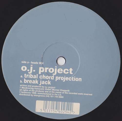Cover Tribal Chord Projection Schallplatten Ankauf