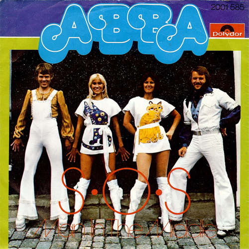 Cover ABBA - S•O•S (7, Single) Schallplatten Ankauf
