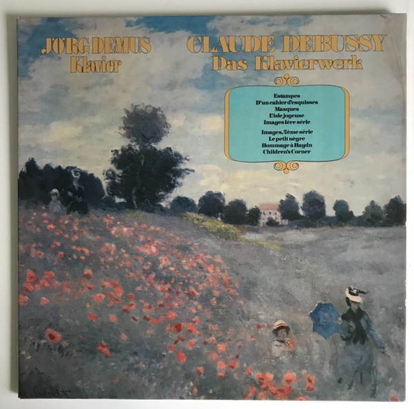 Cover Jörg Demus - Claude Debussy - Das Klavierwerk (2xLP, Album, Club) Schallplatten Ankauf