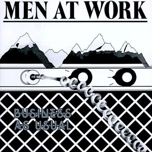 Cover Men At Work - Business As Usual (LP, Album, RE) Schallplatten Ankauf