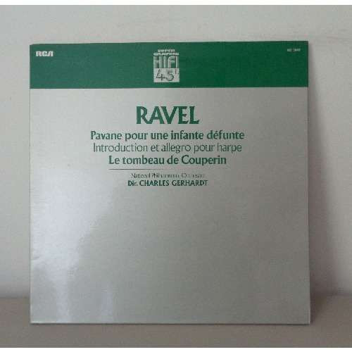 Cover Charles Gerhardt, National Philharmonic Orchestra, Maurice Ravel - Pavane Pour Une Infante Défunte (12) Schallplatten Ankauf