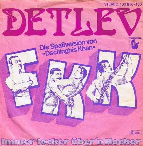 Cover Detlev - F.K.K. (7, Single) Schallplatten Ankauf