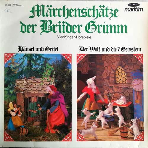 Cover Gebrüder Grimm - Märchenschätze Der Brüder Grimm: Hänsel Und Gretel / Der Wolf Und Die 7 Geisslein / Rotkäppchen / Rumpelstilzchen (LP) Schallplatten Ankauf