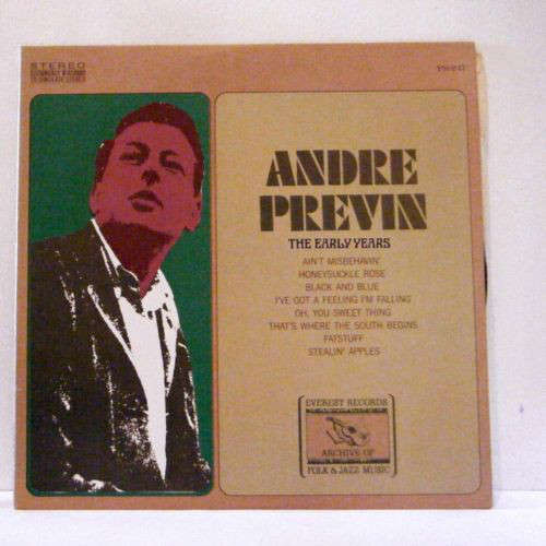 Cover André Previn - The Early Years (LP, Album) Schallplatten Ankauf