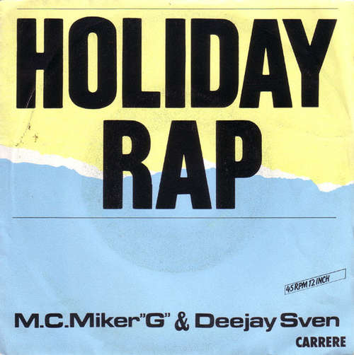 Cover M.C.MikerG And Deejay Sven* - Holiday Rap (7, Single) Schallplatten Ankauf