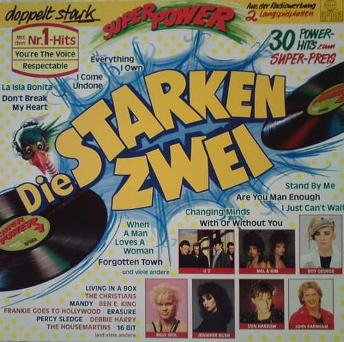 Cover Various - Super Power - Die Starken Zwei (2xLP, Comp, Gat) Schallplatten Ankauf
