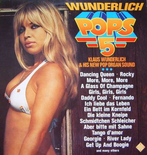Cover Klaus Wunderlich - Wunderlich Pops 5 (Klaus Wunderlich & His New Pop Organ Sound) (LP) Schallplatten Ankauf