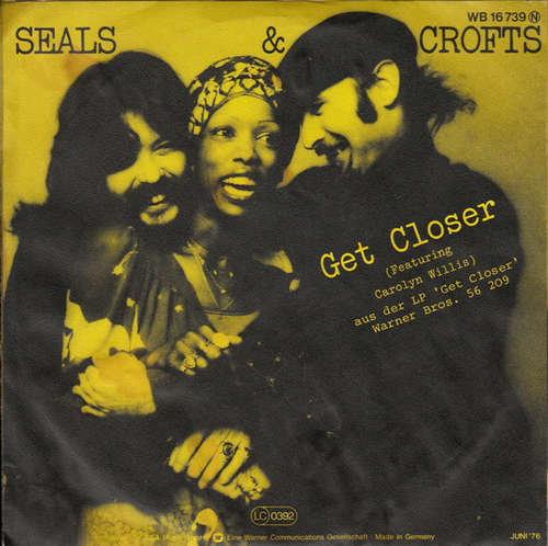 Cover Seals & Crofts - Get Closer (7, Single) Schallplatten Ankauf