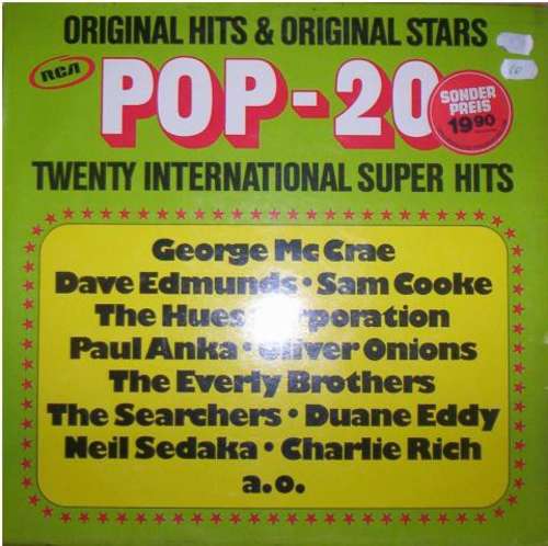 Cover Various - POP 20 - 20 International Super Hits (LP, Comp) Schallplatten Ankauf