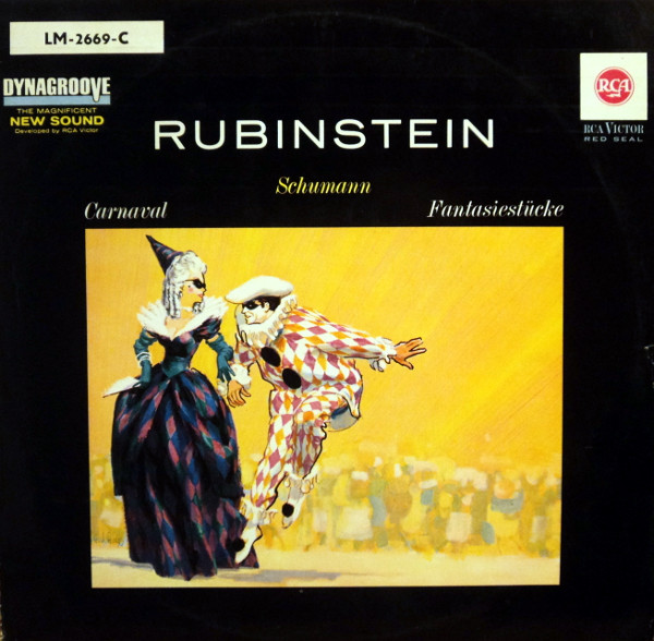 Cover Rubinstein* - Schumann* - Carnaval / Fantasiestücke (LP, Mono) Schallplatten Ankauf