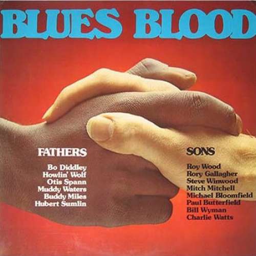 Cover Various - Blues Blood, Fathers And Sons (2xLP, Comp, Gat) Schallplatten Ankauf