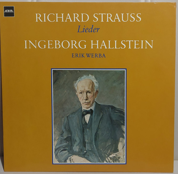 Cover Richard Strauss, Ingeborg Hallstein, Erik Werba - Lieder (LP) Schallplatten Ankauf
