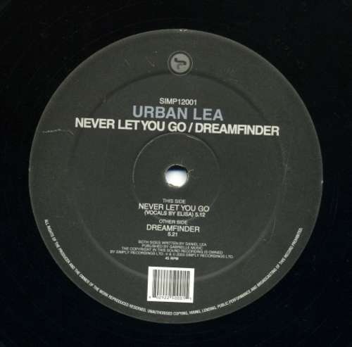 Cover Urban Lea - Never Let You Go / Dreamfinder (12) Schallplatten Ankauf