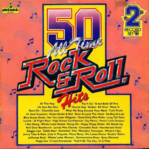 Cover 50 All Time Rock & Roll Hits Schallplatten Ankauf