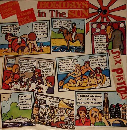 Cover Sex Pistols - Holidays In The Sun (7, Single) Schallplatten Ankauf