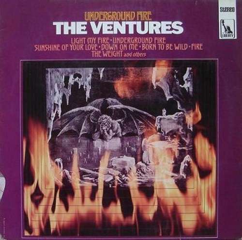 Cover The Ventures - Underground Fire (LP, Album) Schallplatten Ankauf