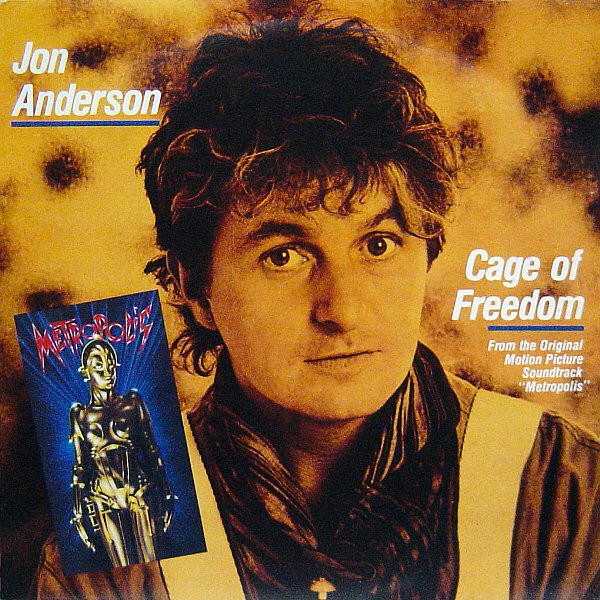 Cover Jon Anderson - Cage Of Freedom (7, Single) Schallplatten Ankauf