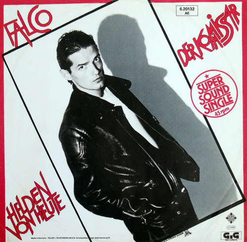 Cover Falco - Der Kommissar / Helden Von Heute (12, Mul) Schallplatten Ankauf