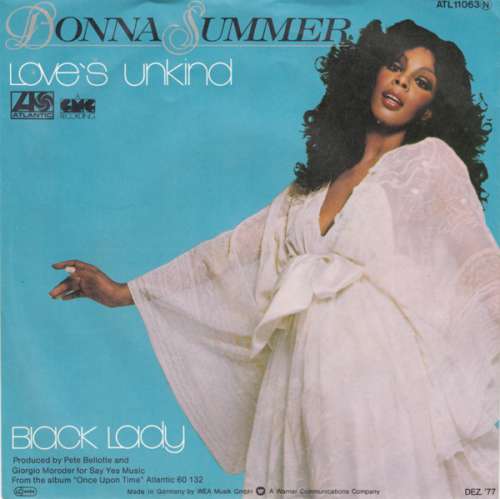 Cover Donna Summer - Love's Unkind (7, Single) Schallplatten Ankauf