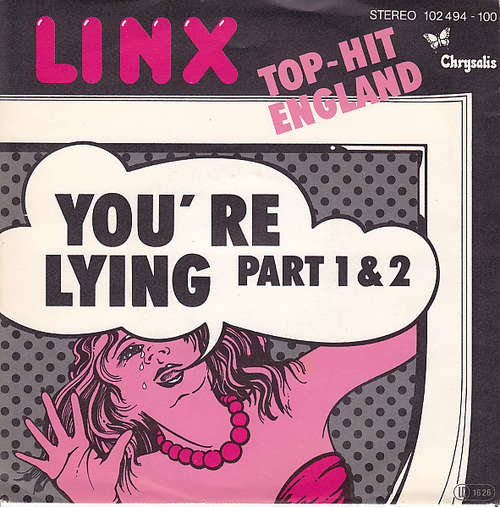 Cover Linx - You're Lying (Part 1 & 2) (7, Single) Schallplatten Ankauf