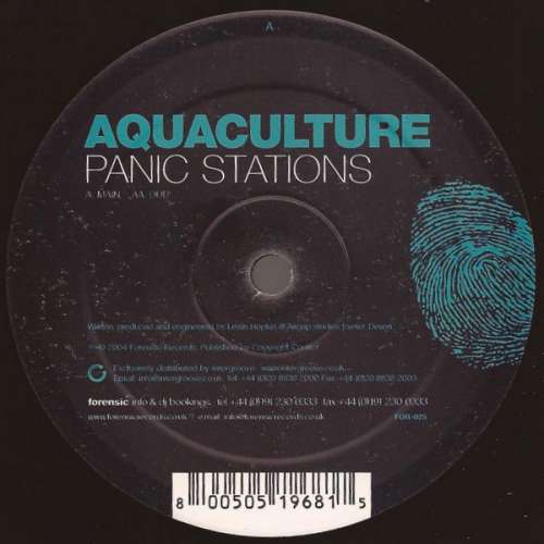 Cover Aquaculture - Panic Stations (12) Schallplatten Ankauf