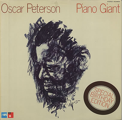 Cover Oscar Peterson - Piano Giant (2xLP, Comp) Schallplatten Ankauf