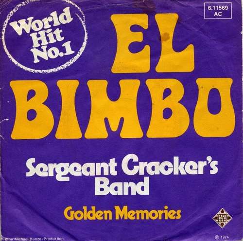 Cover Sergeant Cracker's Band - El Bimbo (7, Single) Schallplatten Ankauf
