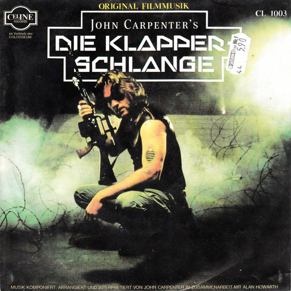 Cover John Carpenter - Die Klapperschlange (7) Schallplatten Ankauf