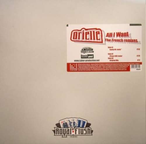 Cover Orielle - All I Want (The French Remixes) (12) Schallplatten Ankauf