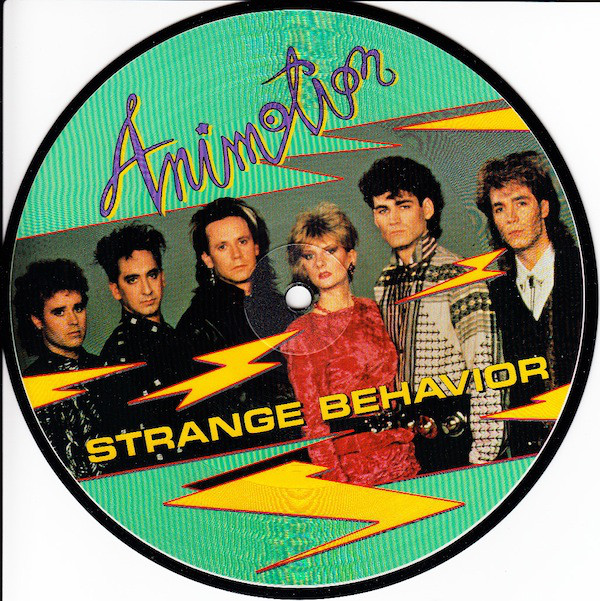 Cover Animotion - Strange Behavior (7, Ltd, Pic) Schallplatten Ankauf