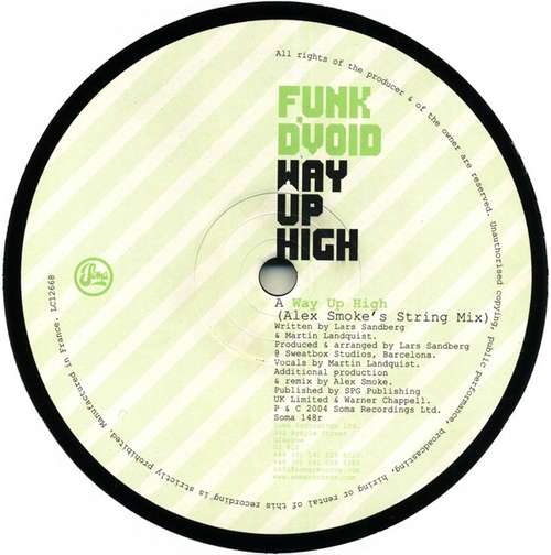 Cover Way Up High (Remixes) Schallplatten Ankauf
